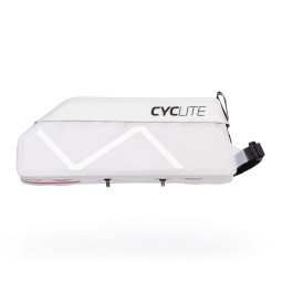 CYCLITE Top Tube Bag 02 Lightgrey mit Bolt-On Schraubbefestigung