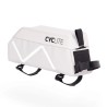 CYCLITE Top Tube Bag 02 Lightgrey mit Klettbändern zur Befestigung