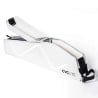 CYCLITE Top Tube Bag Large 01 Lightgrey mit geöffnetem Deckel