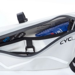 CYCLITE Frame Bag 01 Lightgrey Blick nach innen