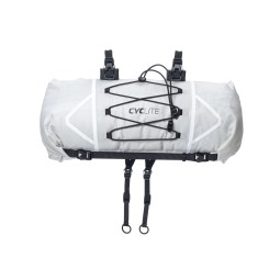 CYCLITE Handle Bar Roll Bag Lightgrey mit stabilem Rollverschluss