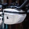CYCLITE Handle Bar Aero Bag Lightgrey in Aktion unterm Lenker