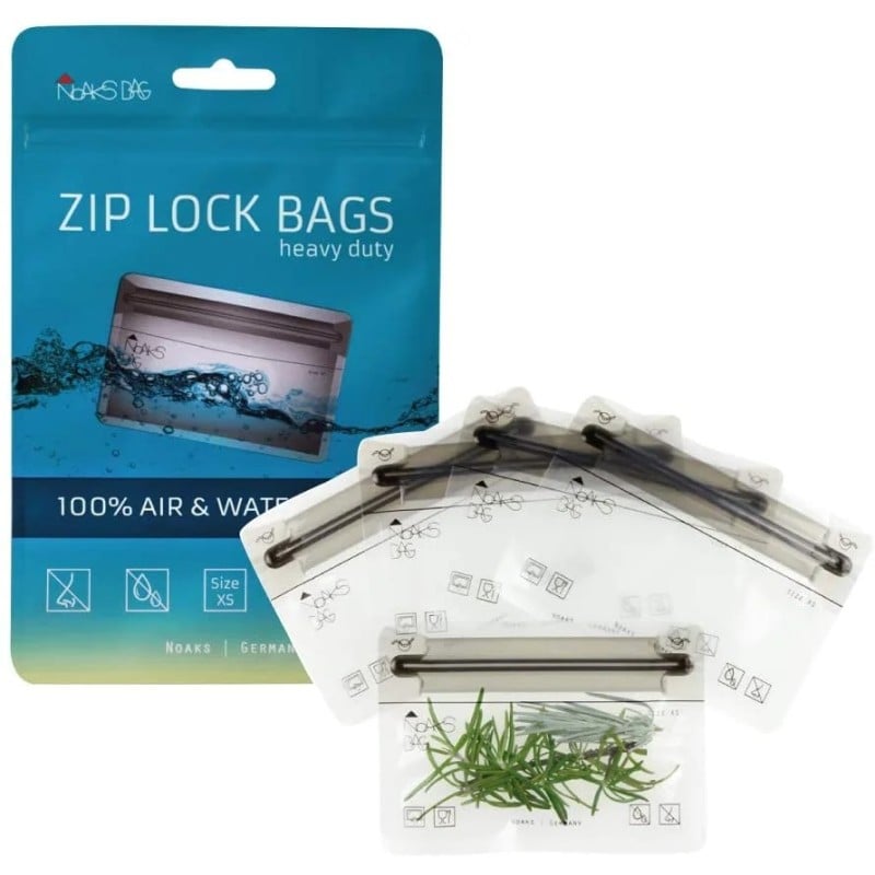 Noaks Bag XS Wasserdichte Beutel 5er Pack Noaks Bag XS Wasserdichte Beutel 5er Pack