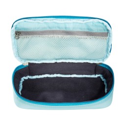 Tatonka SQZY Padded Pouch S Light Blue geöffnet