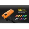NiteCore Tube 2.0 Taschenlampe schwarz mit stufenloser Verstellung