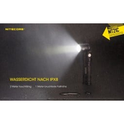 wasserdichte Nitecore MT21C LED Taschenlampe