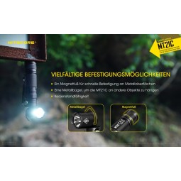 Nitecore MT21C LED Taschenlampe mit verstellbarem Lampenkopf