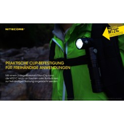 Nitecore MT21C LED Taschenlampe mit praktischem Clip