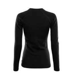 Aclima Warmwool Shirt Crew Neck Damen Schwarz, Rückseite