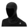 Aclima Warmwool Hoodsweater V2 Jet Black mit Kapuze bzw. Balaclava