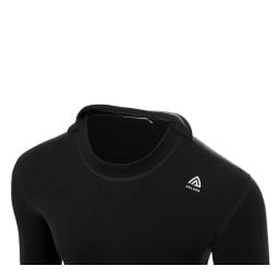 Kragen am Aclima Warmwool Hoodsweater V2