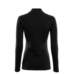 Rückseite Aclima Warmwool Mock Neck Zip Damen