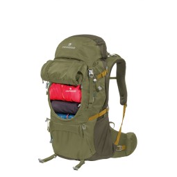 Ferrino Backpack Transalp 60 Verde vorne geöffnet