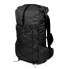 Liteway Biggie Rucksack 65L black schräg von vorne betrachtet
