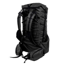 Liteway Biggie Rucksack 65L black Tragesystem mit Schultergurt Taschen