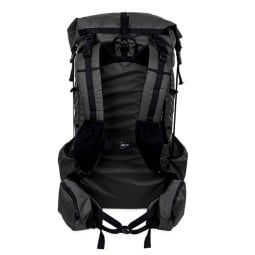 Rückansicht Liteway Biggie Rucksack 65L black
