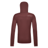 Rückseite Ortovox Fleece Hoody Damen Winetasting