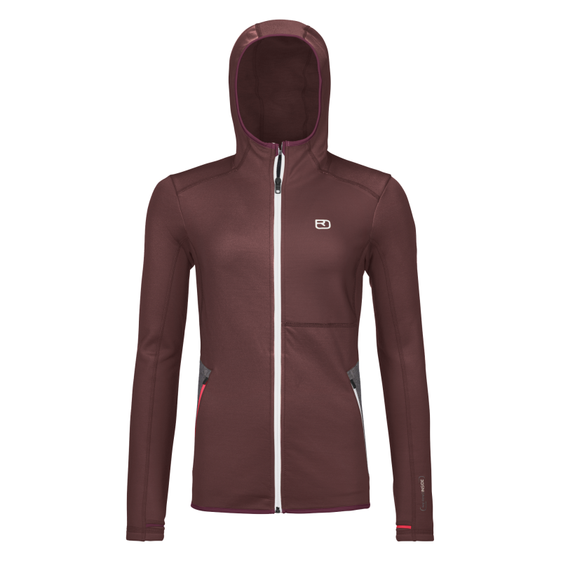 Ortovox Fleece Hoody Damen Winetasting