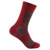 Wrightsock Merino Coolmesh II Crew Socke Rot doppellagige Trekkingsocken