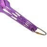 SilverAnt Titanium Cutlery Set 3 Piece Purple mit Karabiner