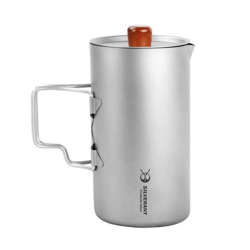 SilverAnt Titanium Coffee French Press