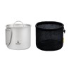 SilverAnt Titanium 400ml Cup with Lid mit Packsack