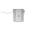 SilverAnt Titanium Rice Cooker mit Klappgriff