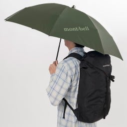 Montbell Trekking Umbrella 60 im Einsatz