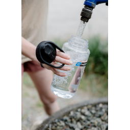 Platypus DayCap In-Bottle Filter mit einfacher Anwendung