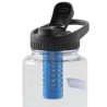 Platypus DayCap In-Bottle Filter  beispielhaft auf einer Weithalsflasche