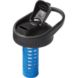 Platypus DayCap In-Bottle Filter mit geöffneter Kappe