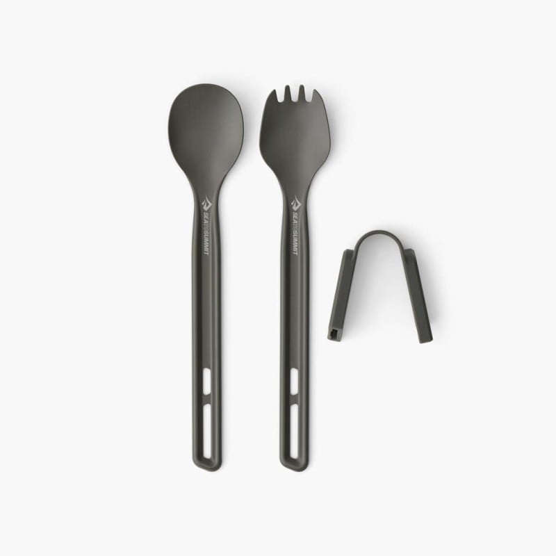 Sea to Summit Frontier UL Cutlery Set 2pc Spoon & Spork Sea to Summit Frontier UL Cutlery Set 2pc Spoon & Spork