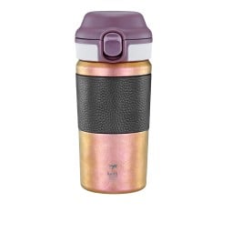 Keith Titanium Vacuum Coffee Cup Coral Gold