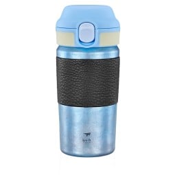 Keith Titanium Vacuum Coffee Cup Glacier Blue