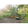 Six Moon Designs Gatewood Cape Tarp Poncho als selbstgebautes Zelt mit Innenleben (separat erhältlich)
