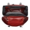 Blick in den ORTLIEB Bike-Packer Plus Salsa-Dark Chili hinein