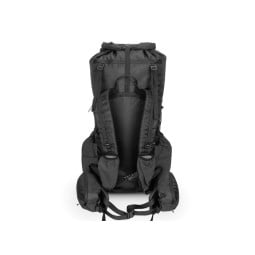 Liteway Elementum Ecopak Rucksack 50L Rückseite Schwarz