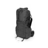 Liteway Elementum Ecopak Rucksack 50L von der Seite Schwarz