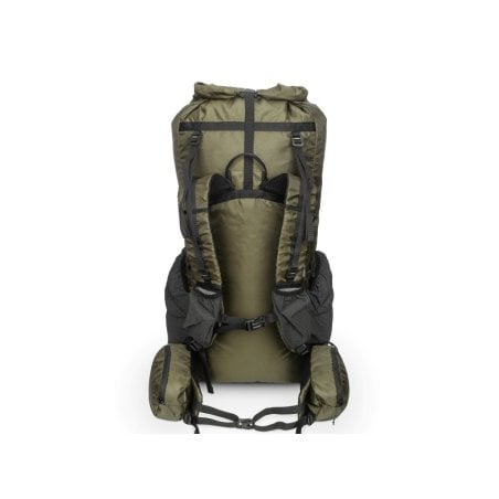 Liteway Elementum Ecopak Rucksack 50L Rückseite Oliv