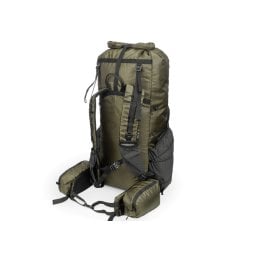 Liteway Elementum Ecopak Rucksack 50L Rückseite seitlich Oliv
