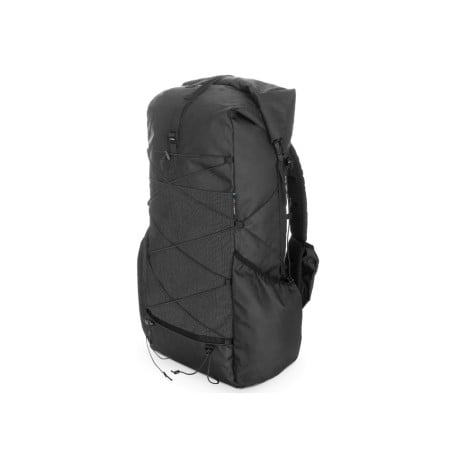 Liteway Gramless Rucksack Ecopak 35L von Vorne seitlich Schwarz