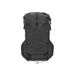 Liteway Gramless Rucksack Ecopak 35L von Vorne Schwarz