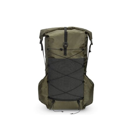 Liteway Gramless Rucksack Ecopak 35L von Vorne Oliv