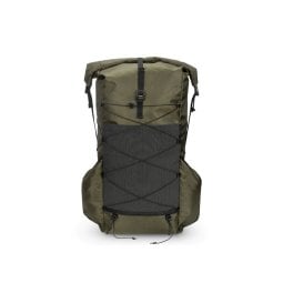 Liteway Gramless Rucksack Ecopak 35L von Vorne Oliv
