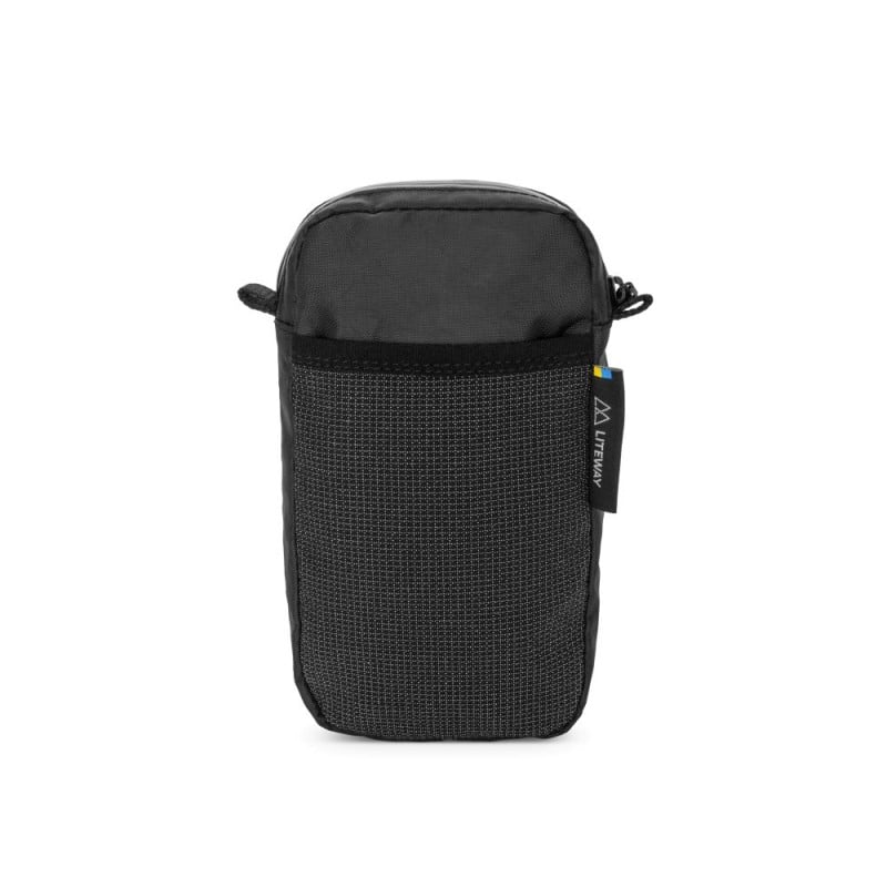 Liteway Lite Pocket Ecopak Schwarz frontal Liteway Lite Pocket Ecopak Schwarz frontal