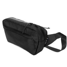 Liteway Fanny Pack Ecopak Hüfttasche von der Seite Schwarz