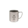 Snow Peak Ti-Double 300 Mug Frontansich mit Logo