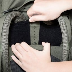 Tatonka Pyrox 40+10 Women BC Rucksack mit einfach verstellbarer Rückenlänge.