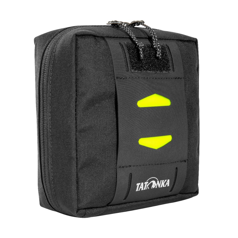 Tatonka Universal Pouch 14 x 14 in Schwarz von vorne