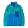 Patagonia Microdini 1/2-Zip Fleece Pullover Vessel Blue